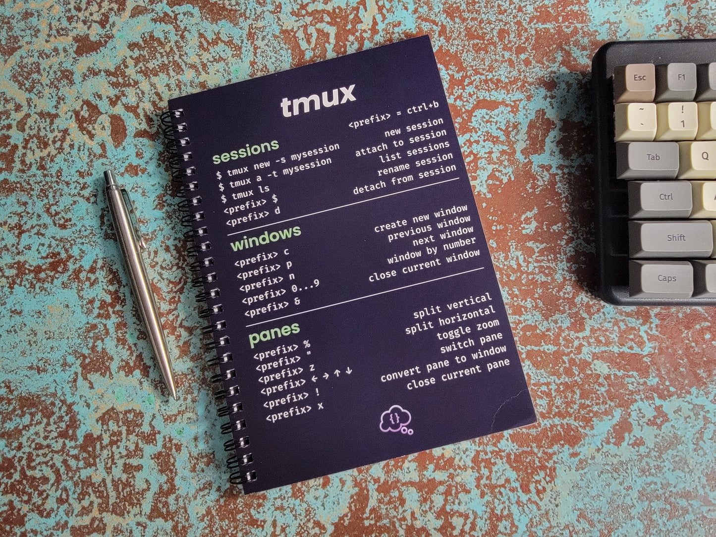 Cheatsheet Notebook - Tmux