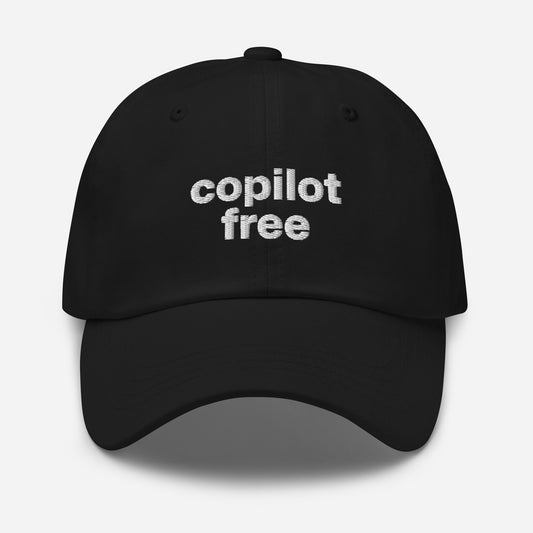 "copilot free" dad hat